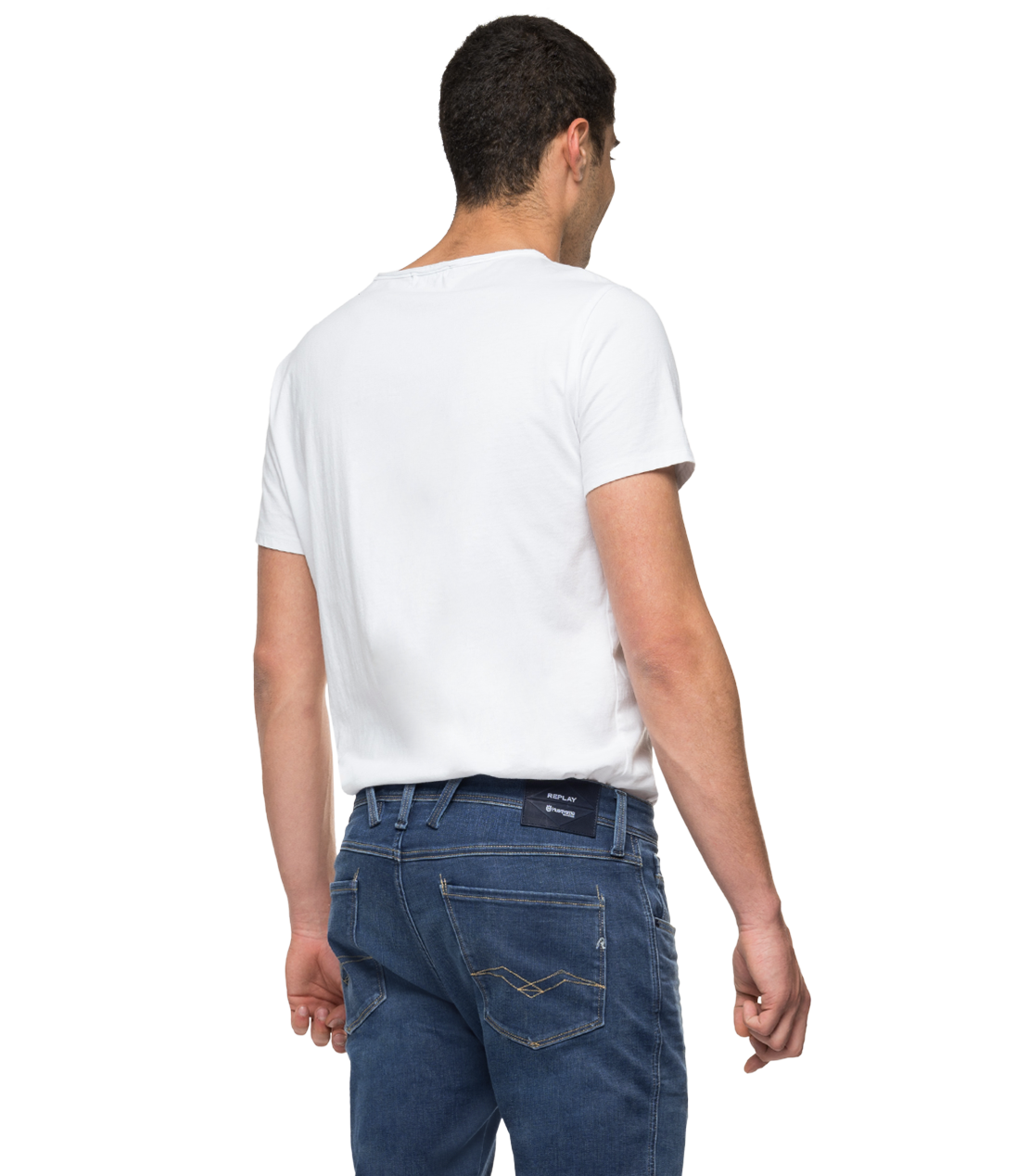 CHAIN スリムフィットジーンズ REPLAY FOR HUSQVARNA 詳細画像 ミディアムブルー 2